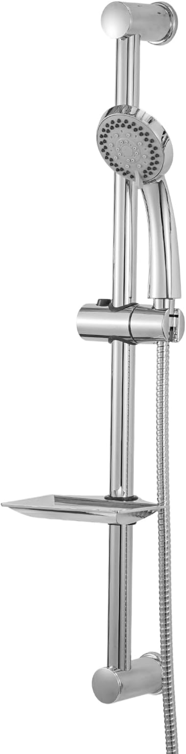 Shower Riser Kit 150cm Bar Adjustable Shower Head Holder