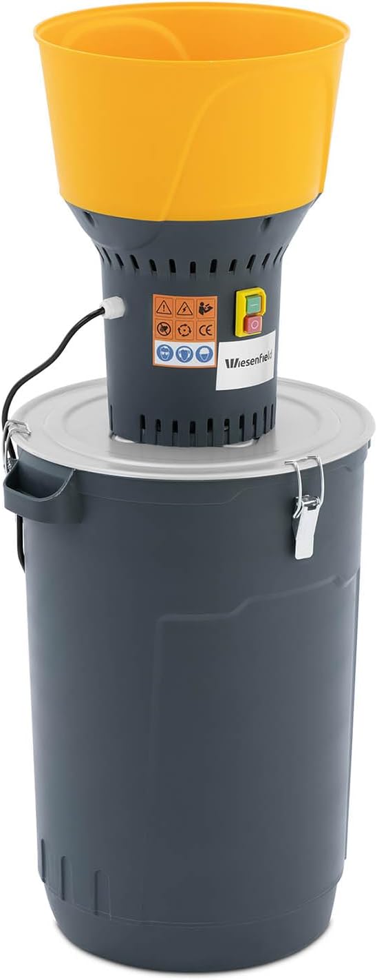 Electric Grain Mill 60L 400kg/h 1300W AC Grain Mill Scrap Mill