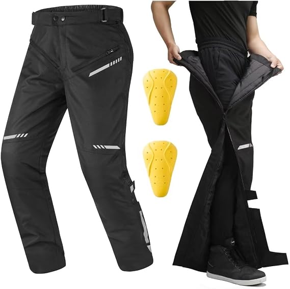 PF2 Motorcycle Pants: CE-2 Armor, Winter, Full Leg Zip, Overpants