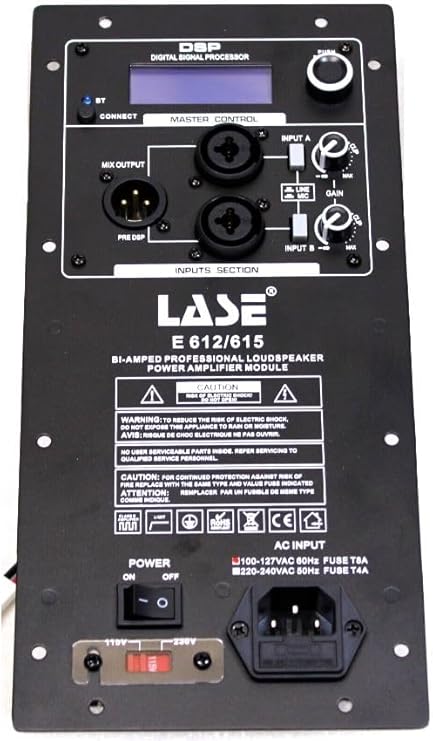 LASE Replacement Amplifier Module for JBL EON E612 / E615 Powered Speakers