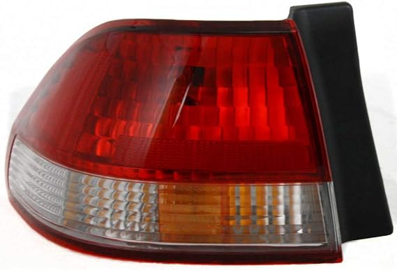 For 2001 2002 Honda Accord Rear Tail Light Driver Side HO2800135 4dr For Sedan; body mounted replaces 33551-S84-A11