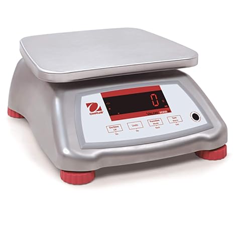 Ohaus Food Prcssng Scale, SS, 0.002kg/0.001 lb. - V22XWE15T