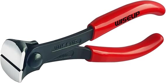 WISEUP Nail Puller, 6-inch Finish Chrome Vanadium Steel Carpenter's Pliers