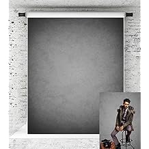 Kate 5x7ft Grey Backdrop for Headshots Portrait Backdrop Gray Background for Photography Fabric Photo Studio Props