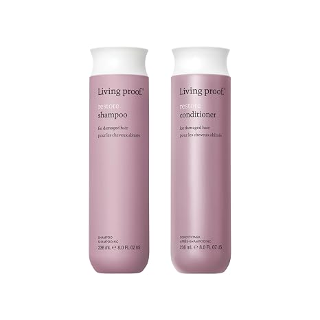 Living Proof Restore Shampoo & Conditioner Duo, Repairs & Strengthens, Adds Shine For All Hair Types