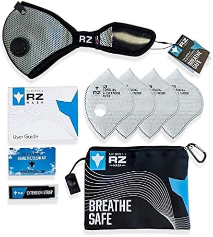 RZ Mask M2 Economy Pack, Extra Large, Black for Woodworking, Home Improvement, and DIY...