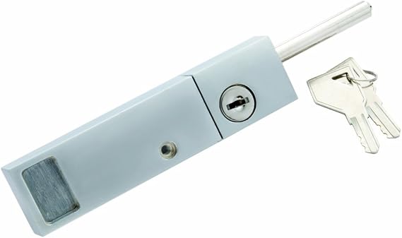 Chrome Key Patio Door Lock