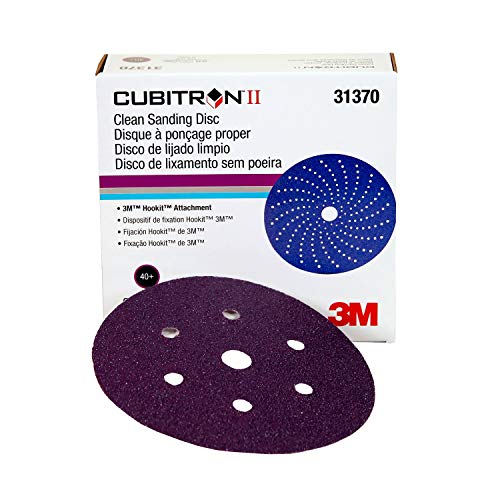 Cubitron II 31370-case Clean Sanding Hookit Abrasive Disc 6 in, 40, 25 Discs per Box
