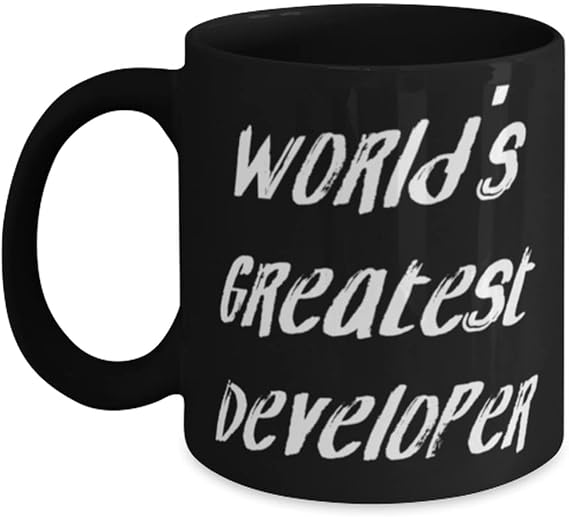 Developer Gifts For Coworkers, World's Greatest Developer, Funny Developer 11oz 15oz Mug, Cup From Friends, Developer tools, Gift ideas for developers, Presents for programmers, Computer science