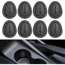 8 PCS Cup Holder Size Reducer, Anti-Shake Rubber Cup Holder Insert for Car, Vehicle, Truck, Rv and More