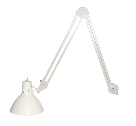 Luxo 14211LG MLS100S 23W CFL Task Light, 45" Arm, Bracket Sold Separately, Light Grey