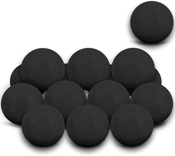 Zhenx Ceramic Fire Balls, 3 Inch, Set of 15 Round Fire Stones