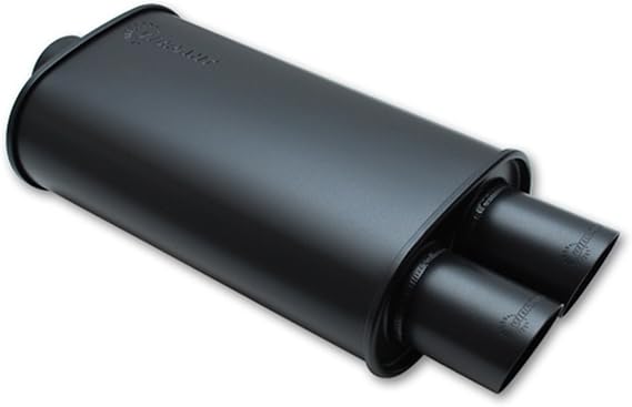 Vibrant Performance Vibrant 1149 Streetpower Black Flat Oval Muffler 3 inch