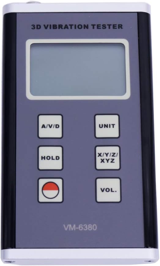 VM-6380 Portable 3D 3-Axis Piezoelectric Machinery Vibrometer