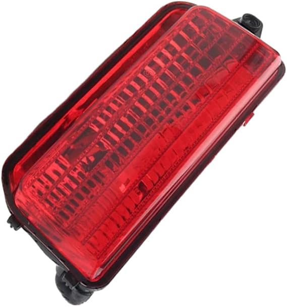 Tail Rear Bumper Fog Light Cover, Red Lens Rear Tail Fog Light Lamp Reflector, Replace 55156103AA, 55156102AA, Compatible with Jeep Grand Cherokee 2005-2010, 1 pc (Right)
