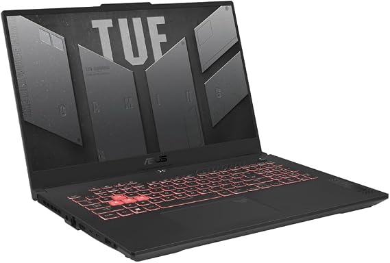 ASUS TUF Gaming A17 (2023) Gaming Laptop, 17.3 FHD 144Hz Display, GeForce RTX 4050, AMD Ryzen 9 7940HS, 16GB DDR5, 1TB PCIe 4.0 SSD, Wi-Fi 6, Windows 11, FA707XU-EH94