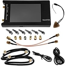 Nooelec NanoVNA-H 4 Premium Bundle - Vector Network Analyzer Kit from Authorized Distributor with 50kHz-1.5GHz+ Portable VNA (4" LCD), EMI Shielding, Calibration Kit, 6pc Attenuator Kit and Much More!