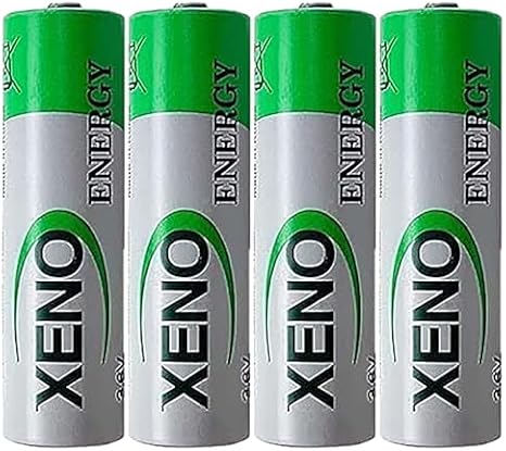 4Pcs XL-060F Battery 3.6V 2400mAh AA PLC Lithium Battery for Xeno 3.6V XL-060F Energy,Non-Rechargeable