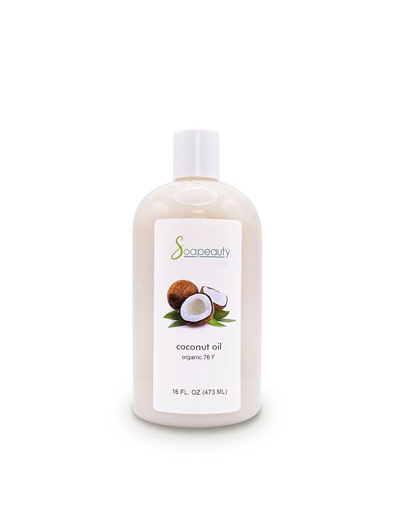 Soapeauty COCONUT OIL 76 DEGREE COLD PRESSED 100% PURE 16 OZ