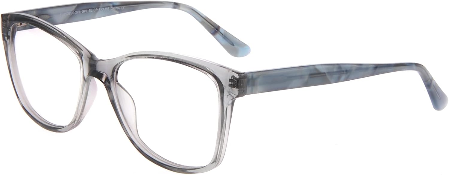 XPL NEW SUCCESS Crystal Blue ELISE Eyeglasses 52mm