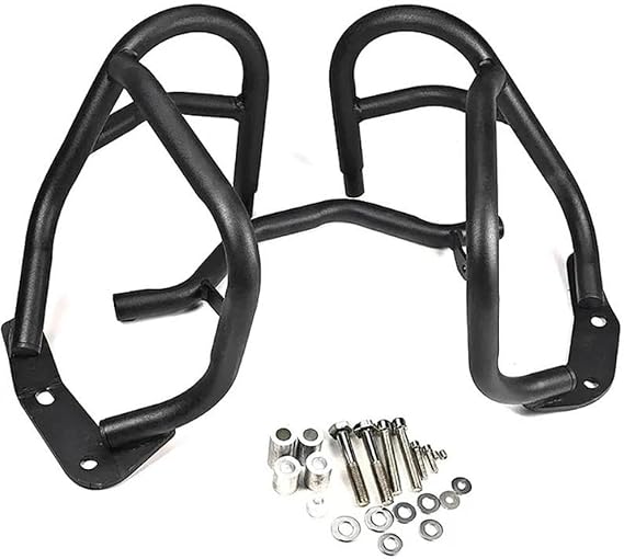for BMW R1200GS R 1200GS R1200 GS 2008-2012 Motorcycle Engine Guard Crash Bar Frame Tank Bumper Fairing Protector Bar Motorcycle Accessories(Black,Lower)