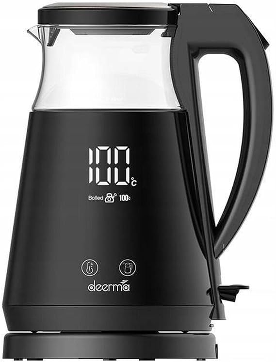 Deerma Sh90W 1,7Lt Dijital Isı Ayarlı Cam Kettle & Su Isıtıcı