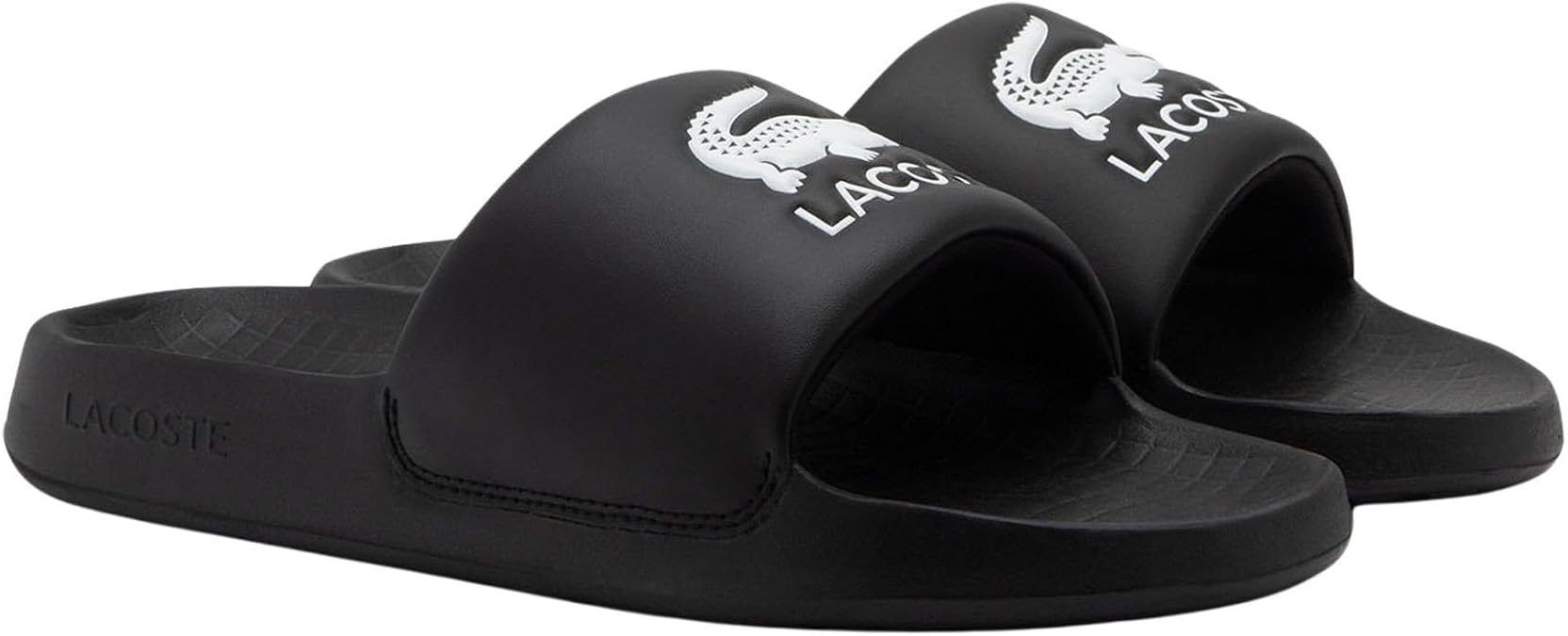 Lacoste Serve Slide 1.0 Men's Bathing Shoes - 50CMA0020 Black 312 44.5 UK