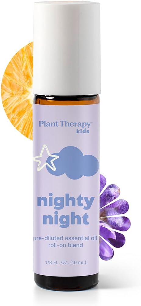 Plant Therapy Kids Nighty Night Essential Oil 10 mL Pre-Diluted Roll-On