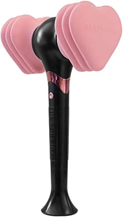 Blackpink Lightstick Katseye Light Stick Heart/Hammer-Shaped Kpop Stick Concert Lamp Hip Hop Lightstick For Blackpink Fans Hammer Light Stick Fans Gift Hip Hop Stick Luminous Lamp [Energy Class A]