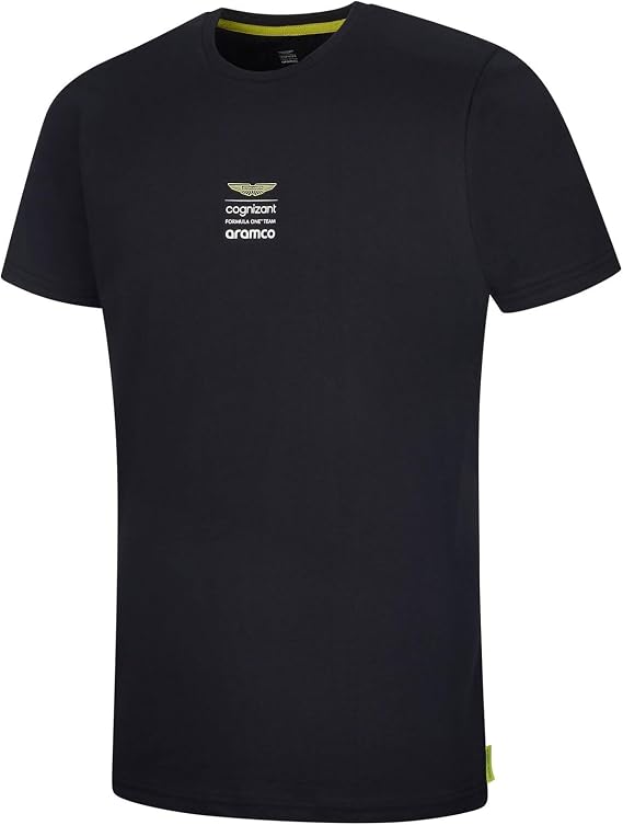 アストンマーティン F1 ライフスタイル ロゴ Tシャツ - ライム/グリーン/ブラック