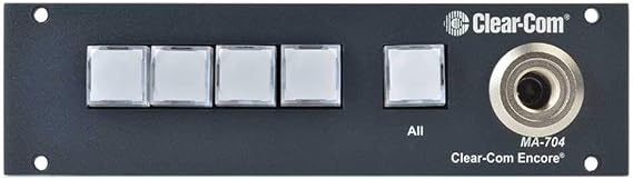Clear-Com MA-704 Encore IFB Control Panel with Mic Jack
