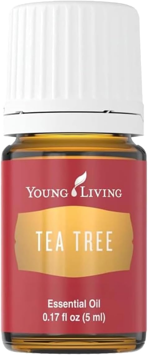 Young Living Tea Tree (Melaleuca Alternifolia) Essential Oil - 5ml - Purify and Revitalize with Nature's Essence - Healthy-Looking Skin and Nails - Healthy Hair and Scalp