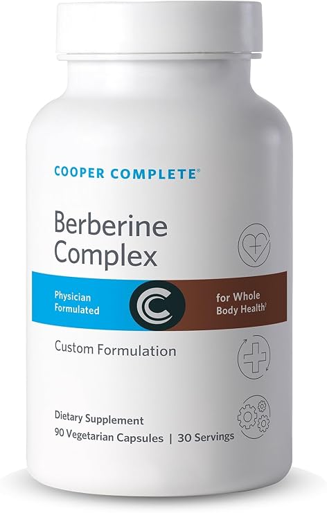 Cooper Complete Berberine Complex, 90 Caps, Metabolic, Gut & Heart Health