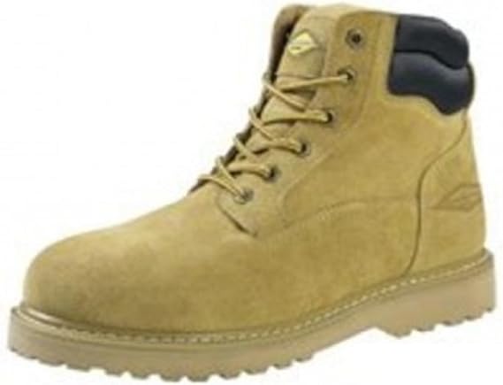 Boot Work 6in Suede Lthr 7.5