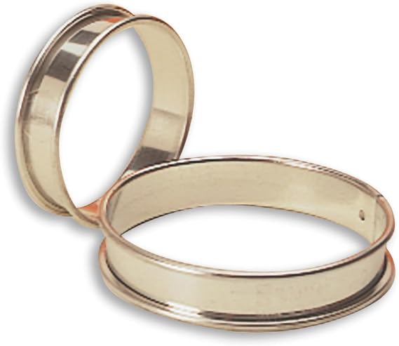 Matfer Bourgeat Stainless Steel Tart Ring, 5 1/2"