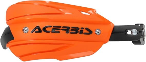 Acerbis Orange/Black Plastic Endurance X Handguards (2980461008)