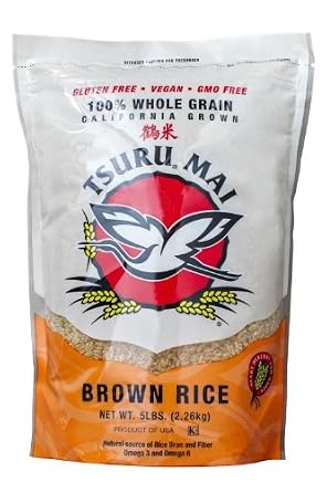 Tsuru Mai, California Brown Rice, 80 oz by Tsuru Ma