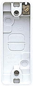 K2031WHI Surface Dual Box for Two 1 Gang Logic Plus Accessories, White, 40 mm