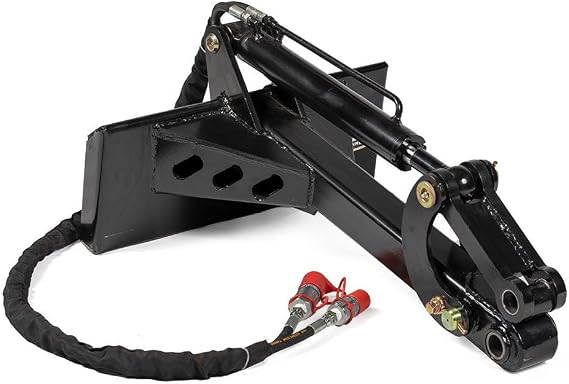 Titan Attachments Mini Skid Steer Fronthoe Backhoe Excavator Attachment, Quick Tach Mounting System Fits Toro Dingo, Ditch Witch, and Vermeer, Dig Small Ditches, Trenches, and More