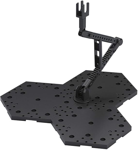 Bandai Hobby - Accessory - Black Action Base 4 (1/100) Model Kit Base