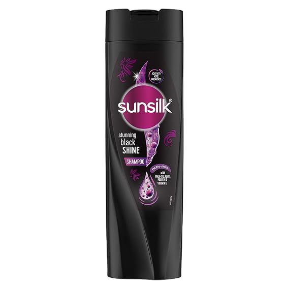 Sunsilk Stunning Black Shine Shampoo 340Ml 340Ml by Sunsilk