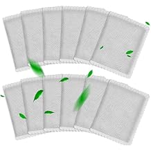 12PCS Carbon Filter Refills Compatible with OXO Greensaver Produce Keeper & Crisper Inserts, Refill Bags Compatible with Bluapple Produce Saver Balls & Other Vegetable Savers