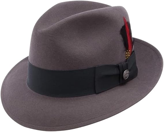 Stetson Frederick Wool Felt Fedora Hat