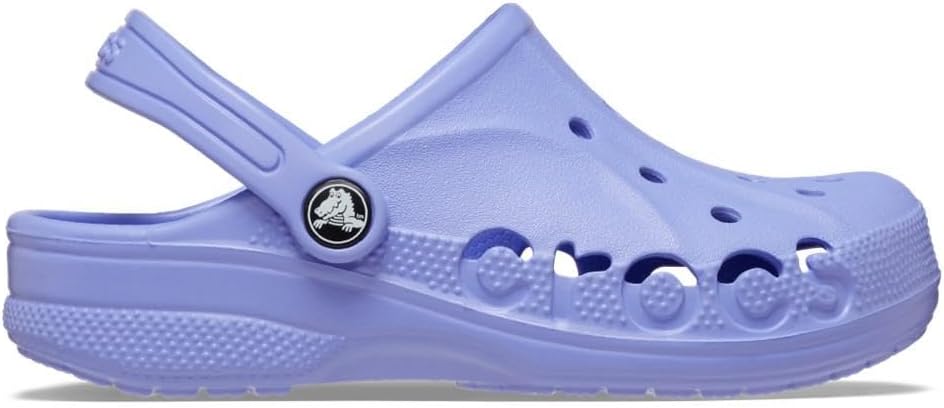Crocs Kids' Classic Glitter Clog, Purple Digital, 11 Little Kid