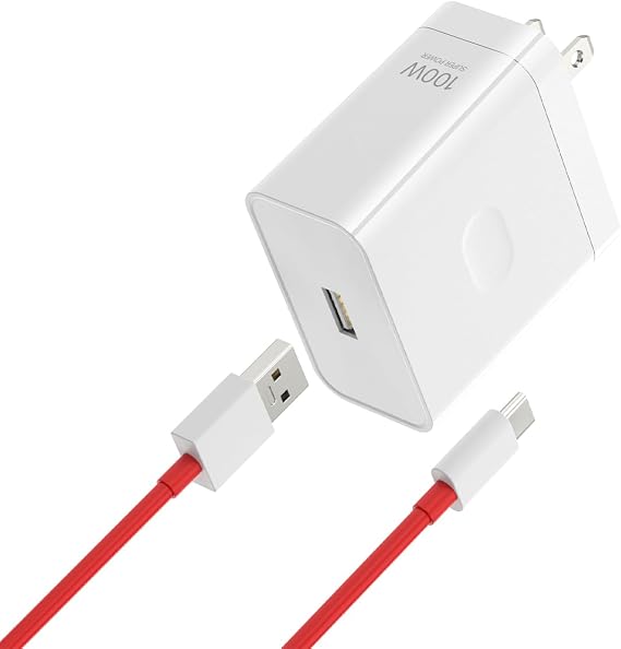 100W for Oneplus 12 12R 11 Charger, Supervooc 80W Warp Charger 65W 30W for Oneplus 10 9 Pro 10T 10R 8T 8 7T 7 Pro Open Nord 2T CE 3 2 Lite N30 N20 N10 9R 6T One Plus OPPO Realme Fast Charge 5ft Cable