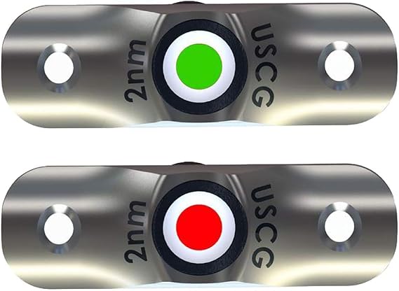 TACO Rub Rail Mounted LED Navigation Light Set - 2-1/2