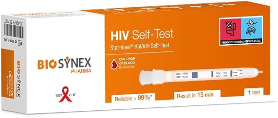 HIV Test – Home Test Kit 99.9% accurate, result in minutes – CE Marked