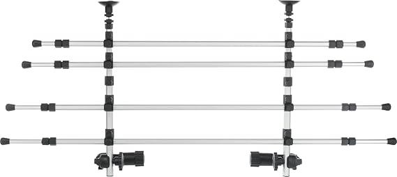 Trixie 13171 Car Grille, Width 96-163 cm Height 34-48 cm, Silver/Black, 3031g [Energy Class A]
