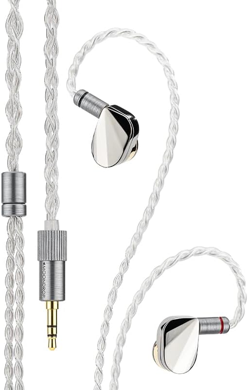 Moondrop Illustrious Flagship 11mm Dynamic Driver in-Ear Monitor Headphone with 3.5+4.4 Replaceable Plug