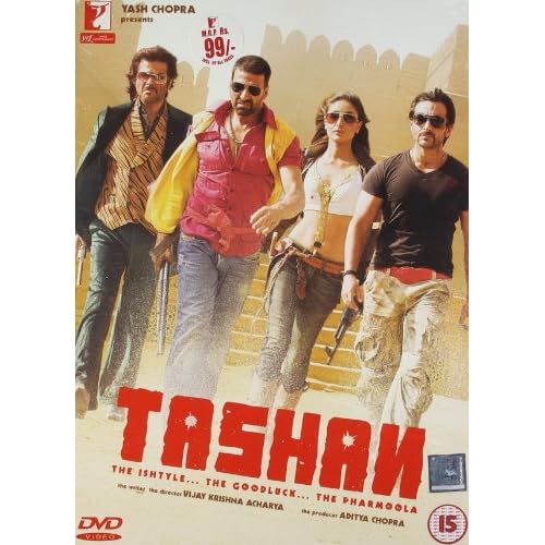 Tashan: The Ishtyle... The Goodluck... The Pharmoola DVD (With English Subtitles)